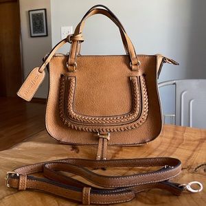 Sole Society Destin Crossbody 2 in pecan